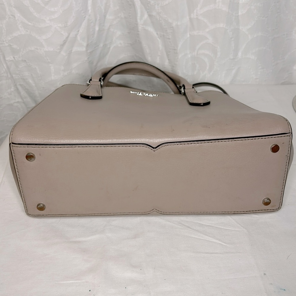 KATE SPADE NY blush pale pink medium satchel with 3 sections Detach straps. - Picture 7 of 16